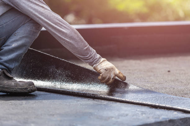 Professional Exterior Waterproofing technician working in Long Lake, MN